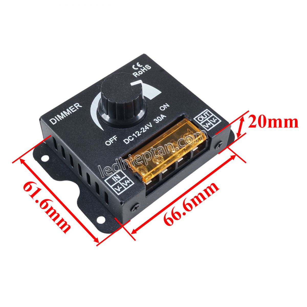 Mạch Dimmer chỉnh trực tiếp