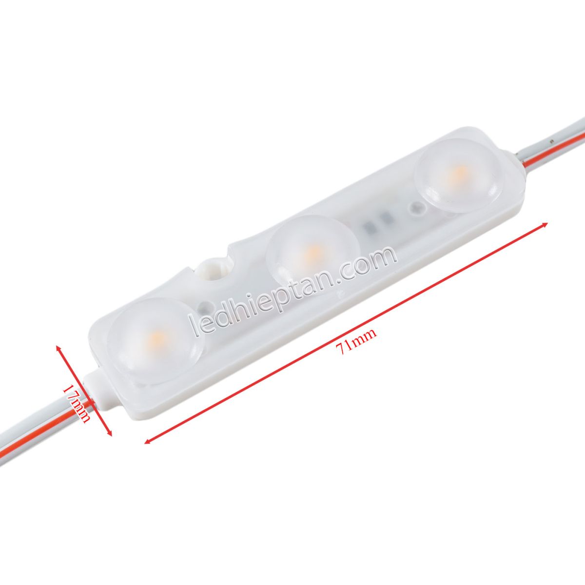 LED 3 bóng 7117 LT 1.5w SMD5730 VÀNG