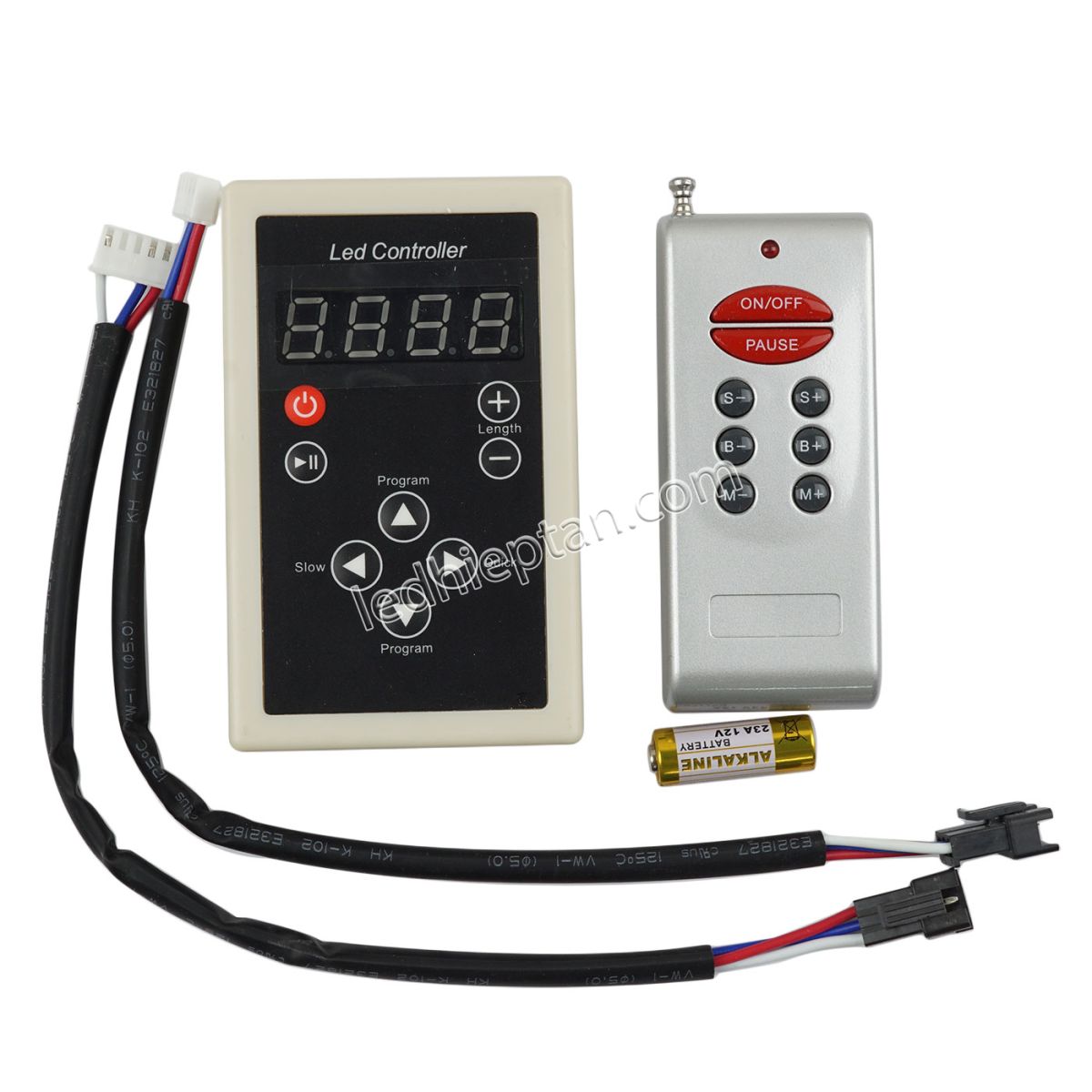 Mạch ARGB điều khiển RF 1903 Magic 12-24V 132 hiệu ứng kèm remote