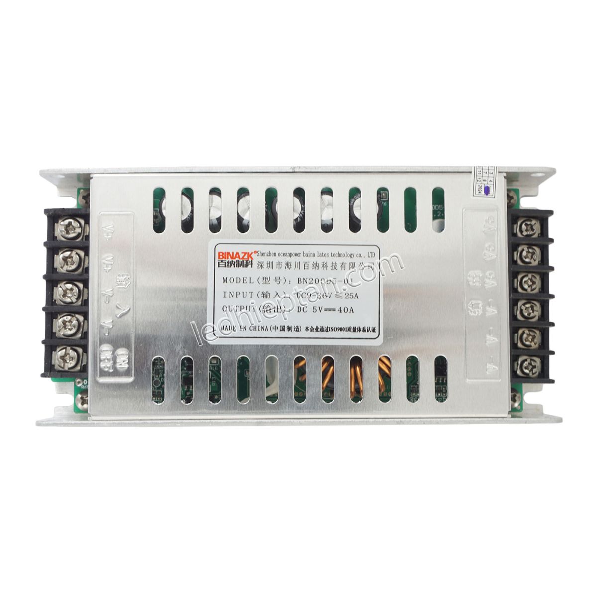 Bộ hạ áp 9-36VDC ra 5V40A BN