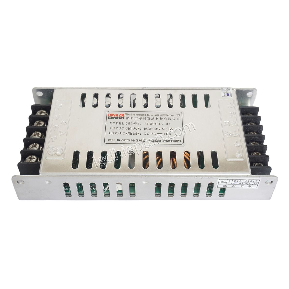 Bộ hạ áp 9-36VDC ra 5V40A BN