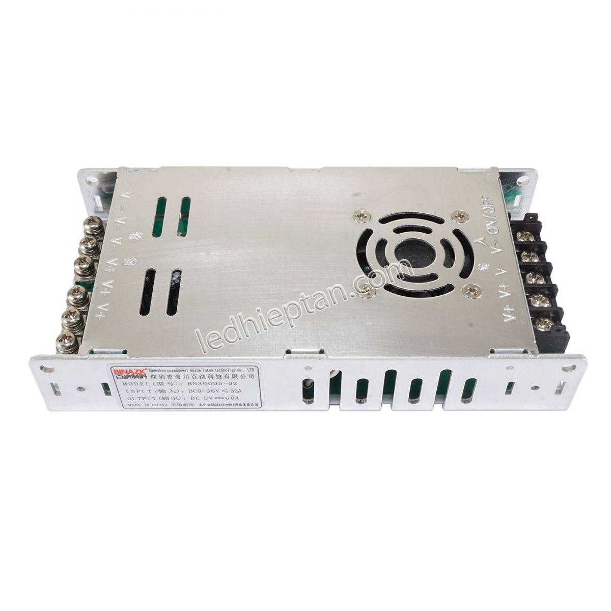 Bộ hạ áp 9-36VDC ra 5V60A BN