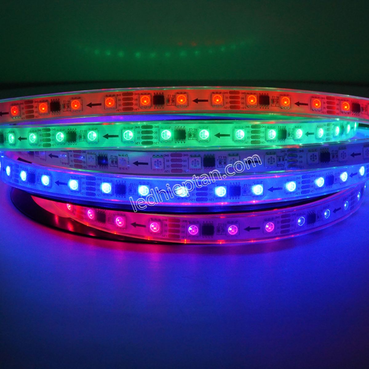 LED cuộn ARGB IC16703 60LED 20IC IP68