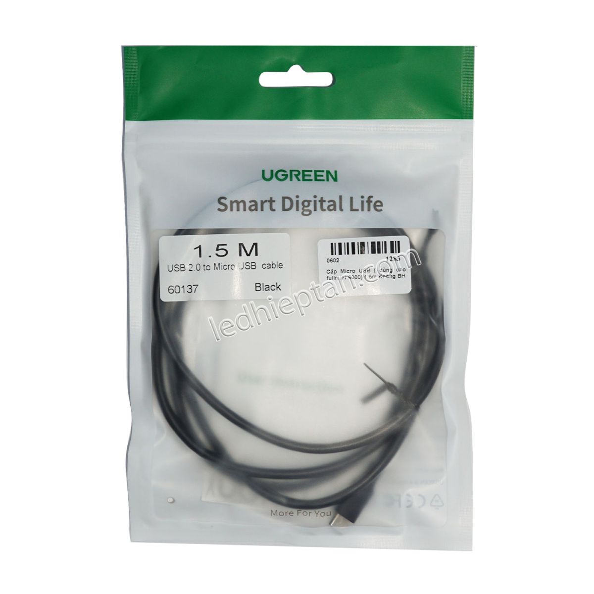 Cáp Micro USB ( dùng cho fullmini 6000) 1.5m
