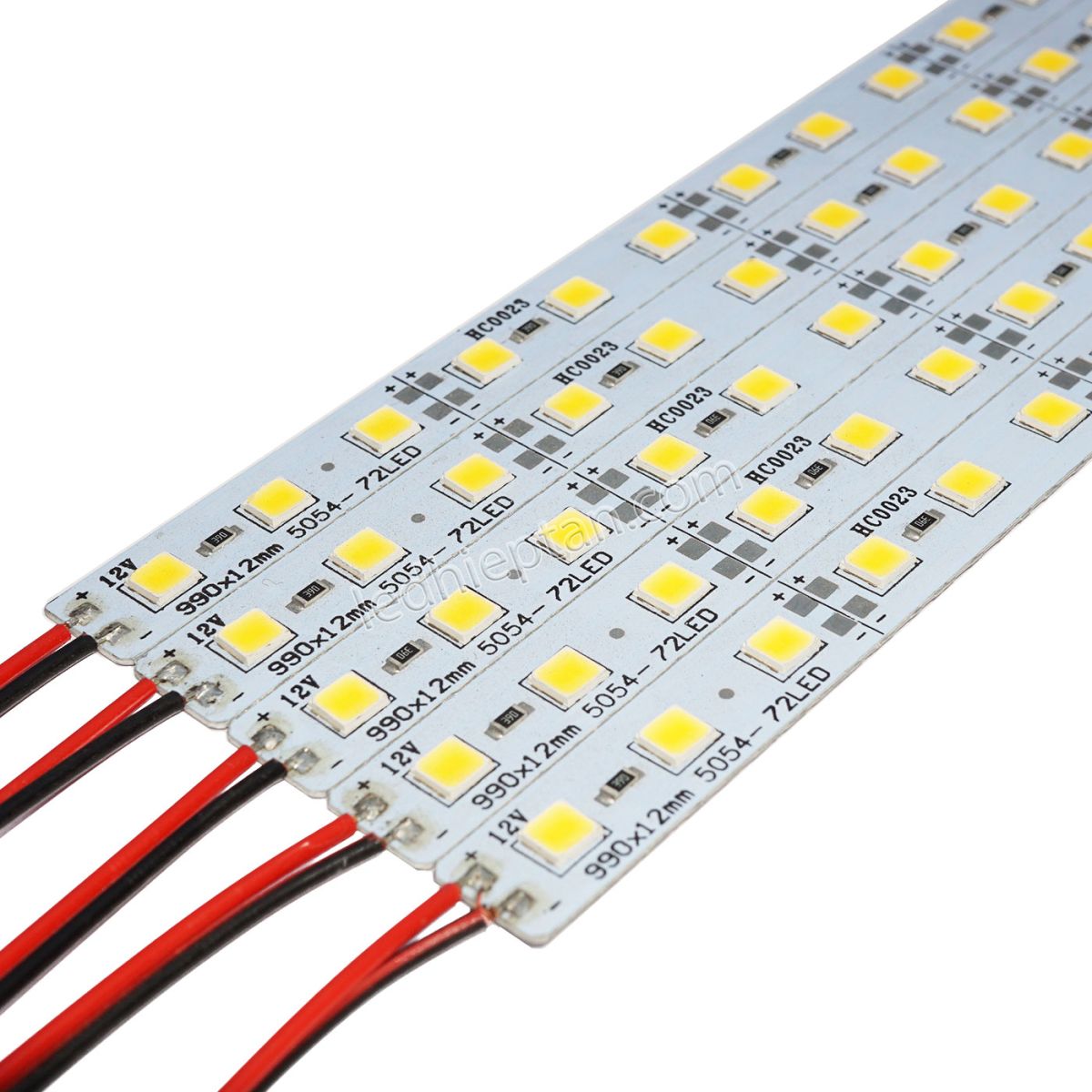 Led Cây tim 5054 ấm 72 led 12V (vỉ 5 cây)
