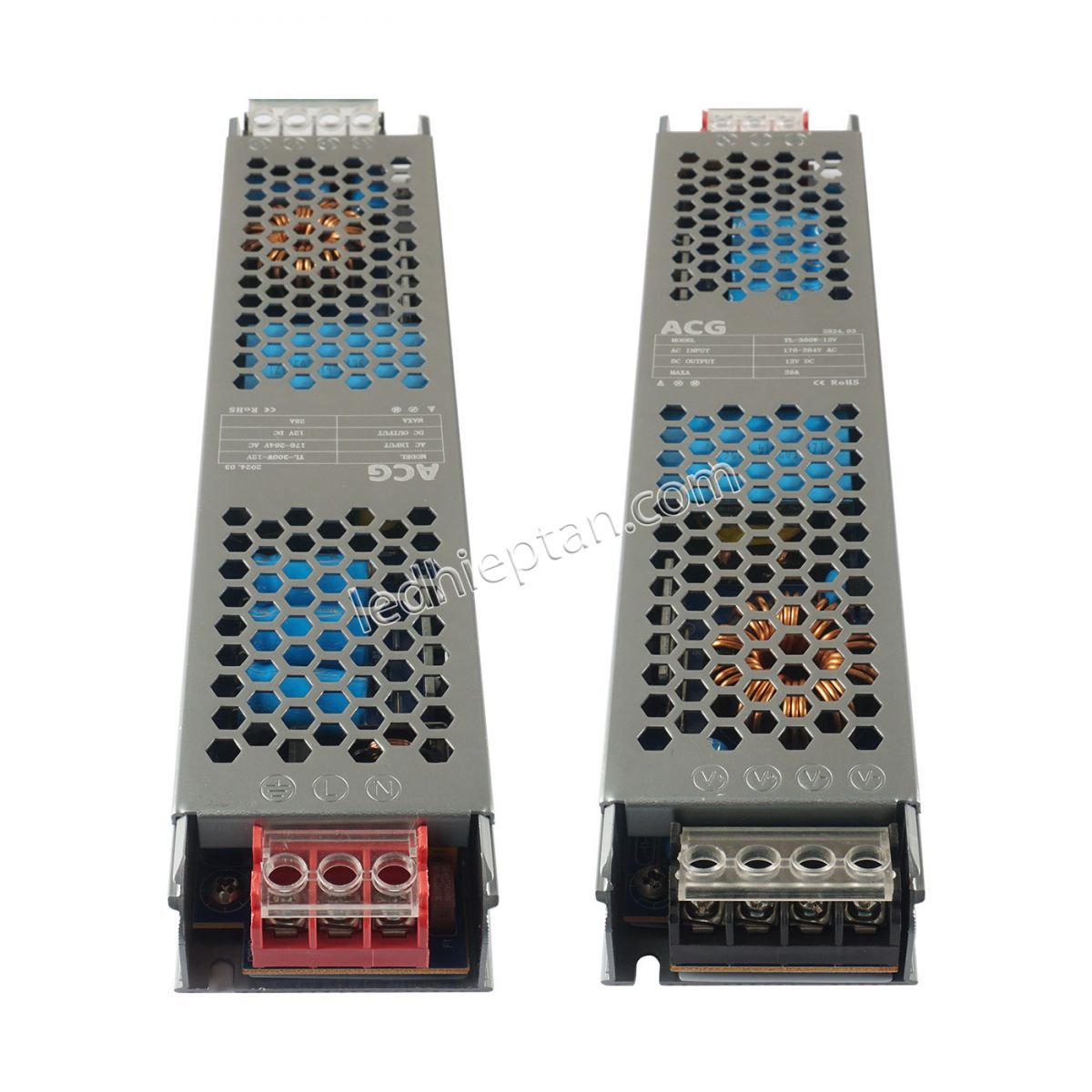 Nguồn dẹt 12V - 25A HC