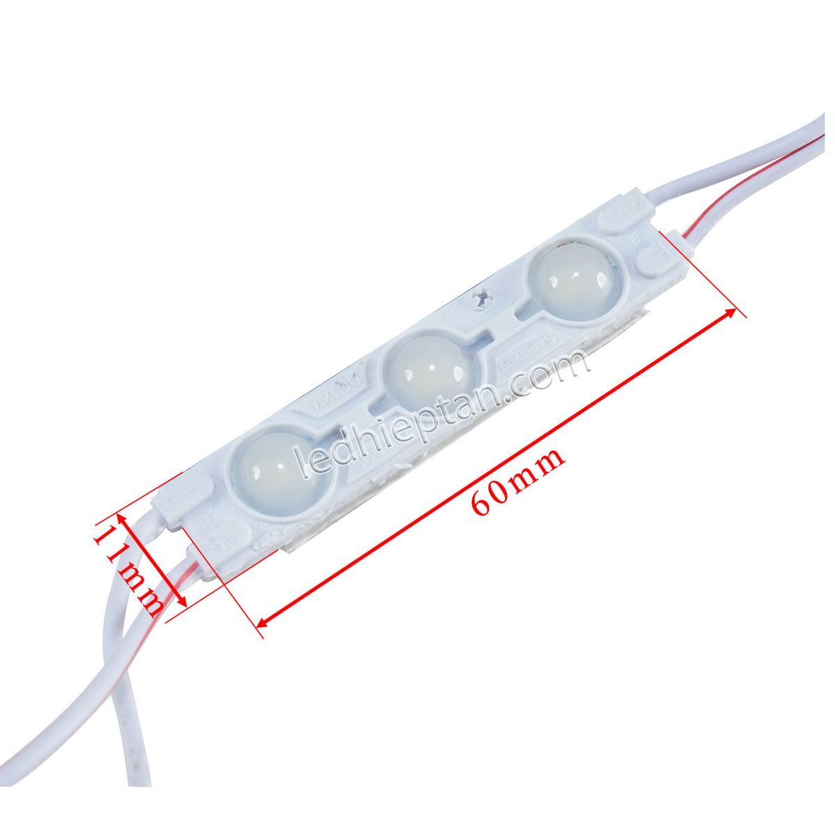 Module 3 bóng trắng tim 6011 len đục HC