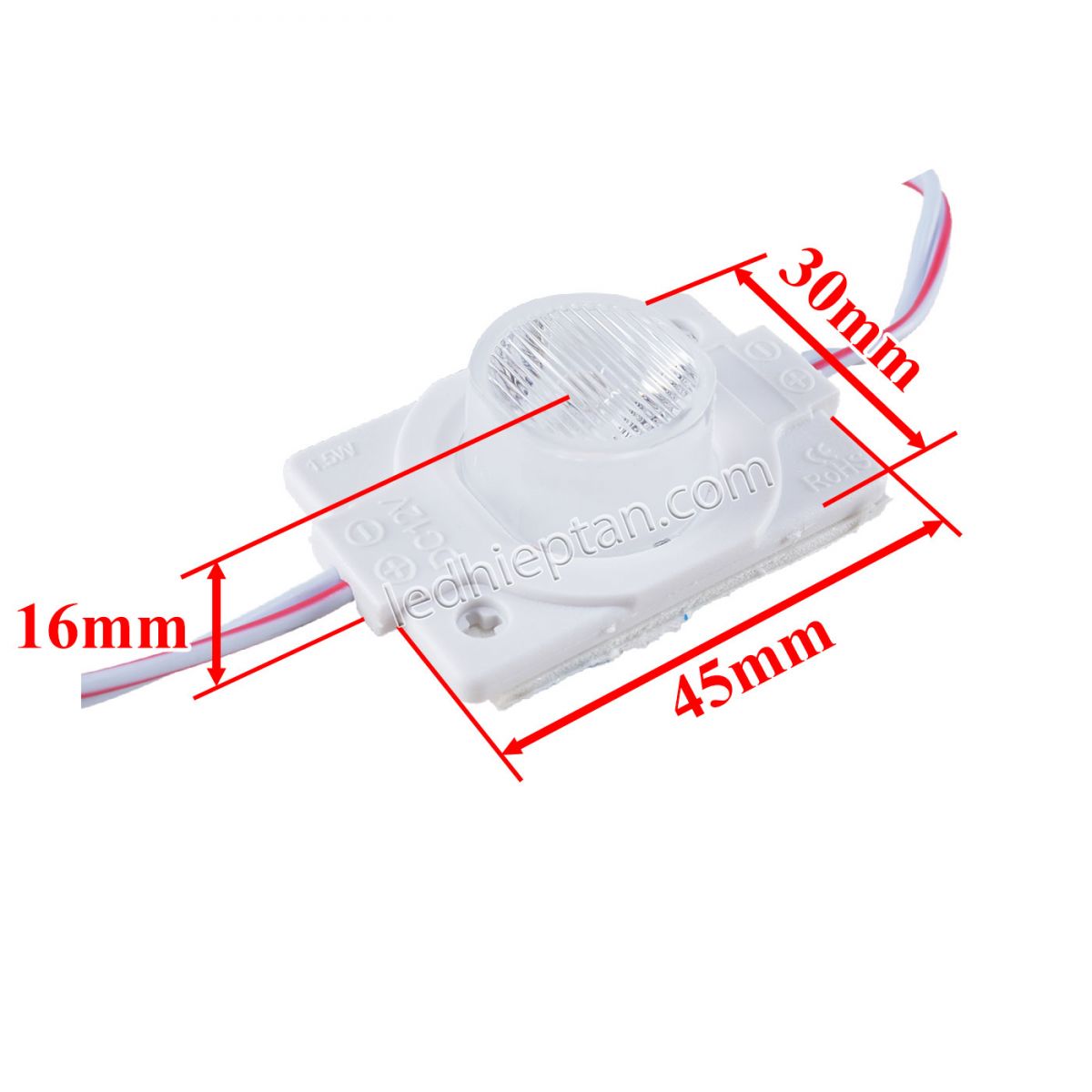 LED 1 bóng 4530 TRẮNG ẤM 1,5w rọi 3030 HC