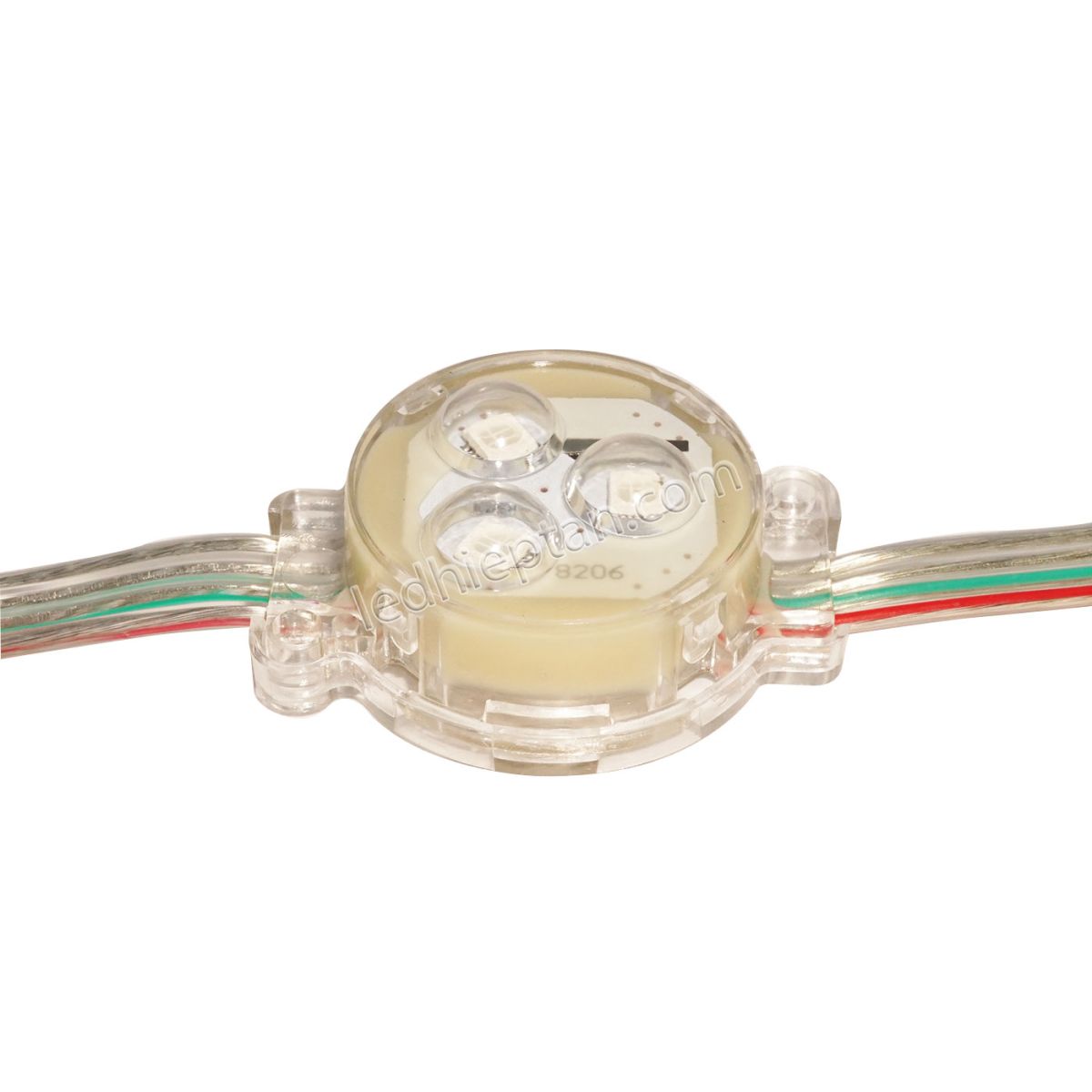 LED bát ARGB 30mm IC8206 dây 15cm