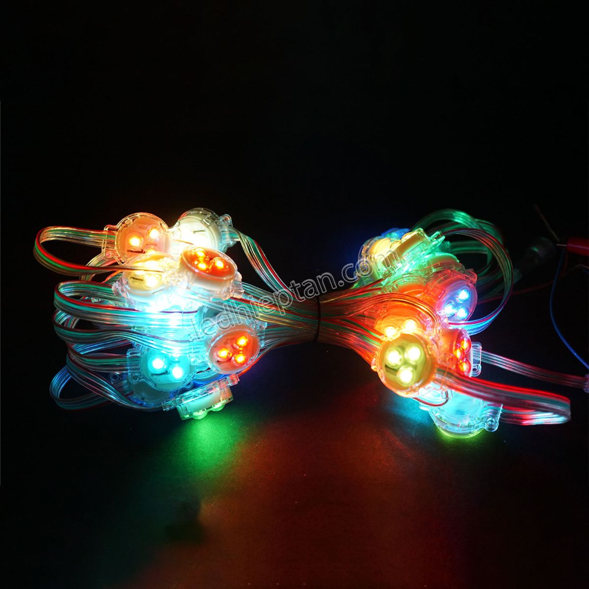LED bát ARGB 30mm IC8206 dây 15cm