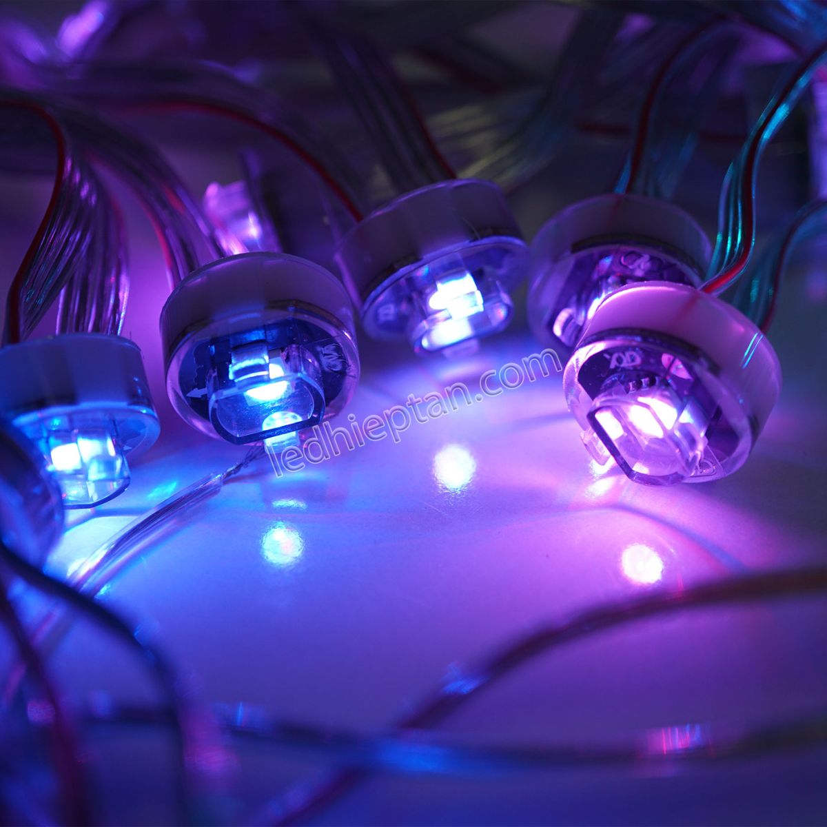 LED full color 12mm đế 20mm XQD