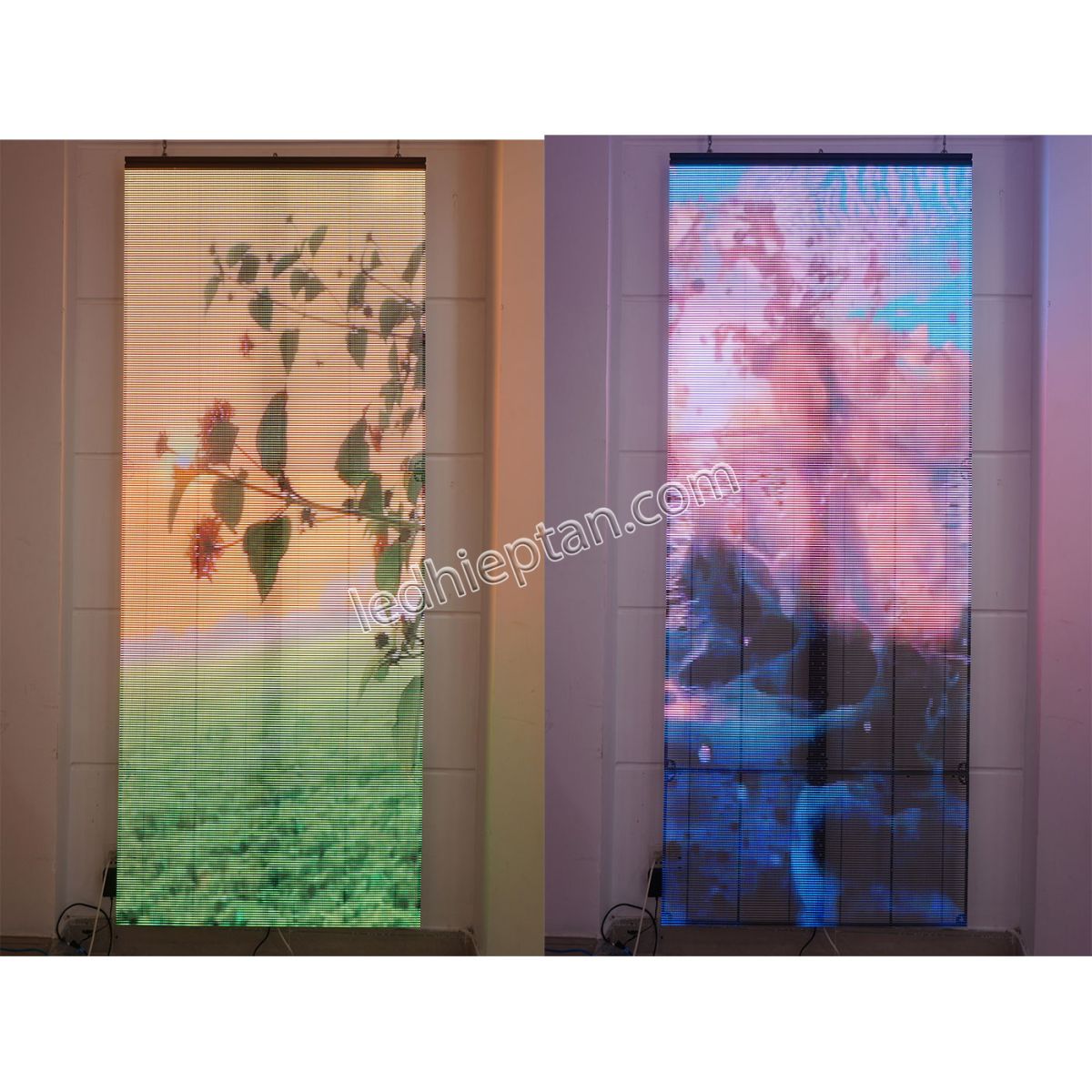 Tấm P3.91-7.82 màn hình trong suốt 1000*500mm nationstar1921 5000cd HD-R5S