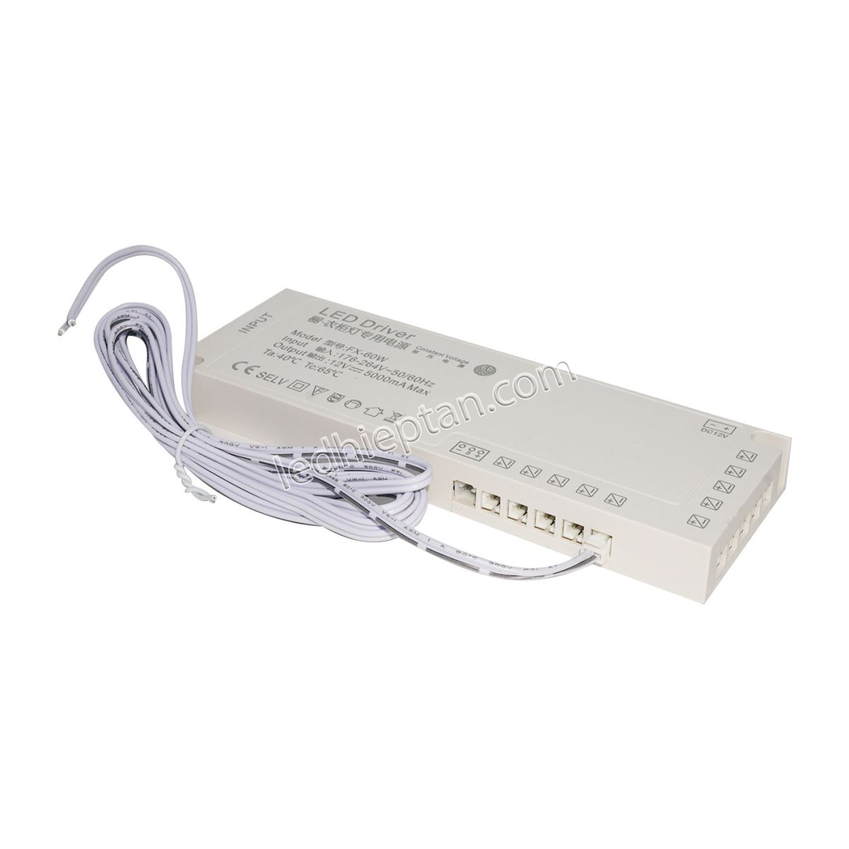 Dây điện đầu jack dài 2m dùng cho nguồn nội thất cao cấp