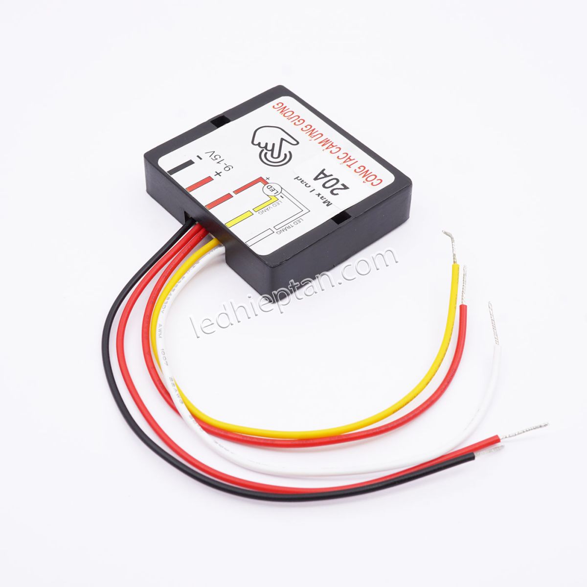 Công tắc cảm biến gương V812R dùng cho LED 12V đổi màu