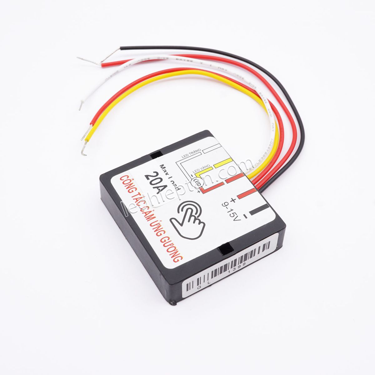 Công tắc cảm biến gương V812R dùng cho LED 12V đổi màu