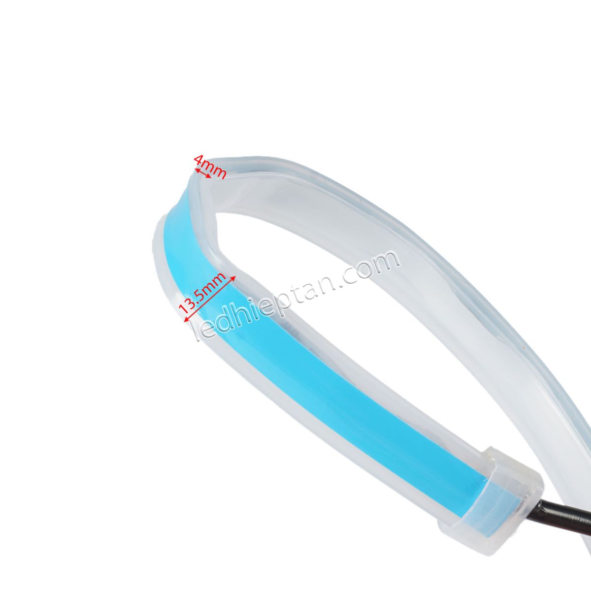 LED dán đèn pha trước ô tô  45cm 12V RGB