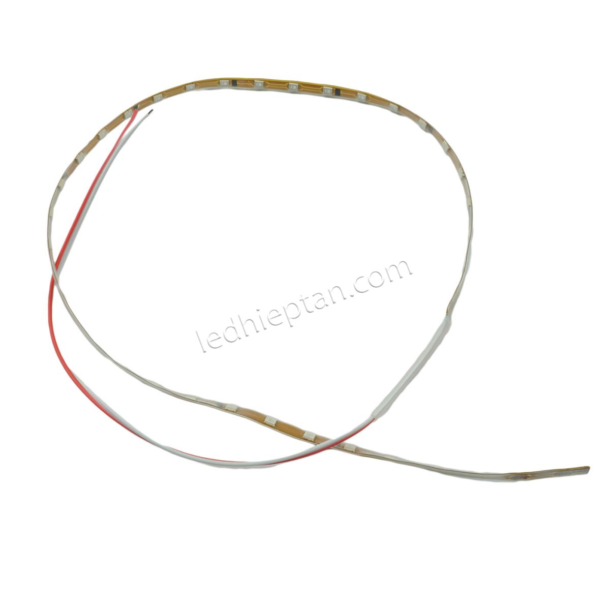 LED dây dán trang trí xe máy, ô tô 45cm 12V đỏ