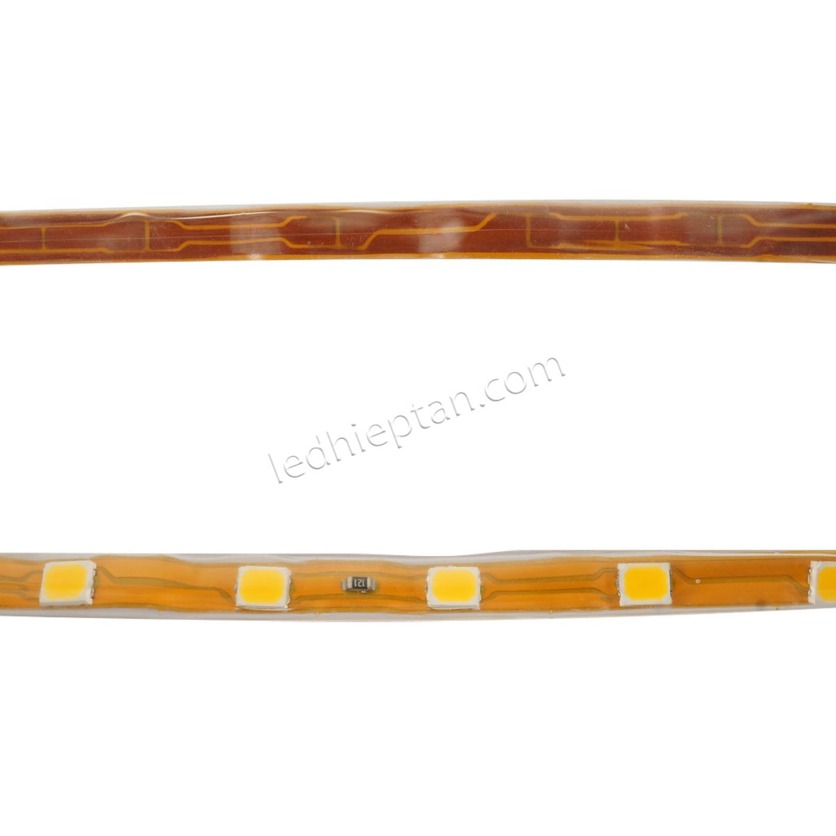LED dây dán trang trí xe máy, ô tô 45cm 12V vàng