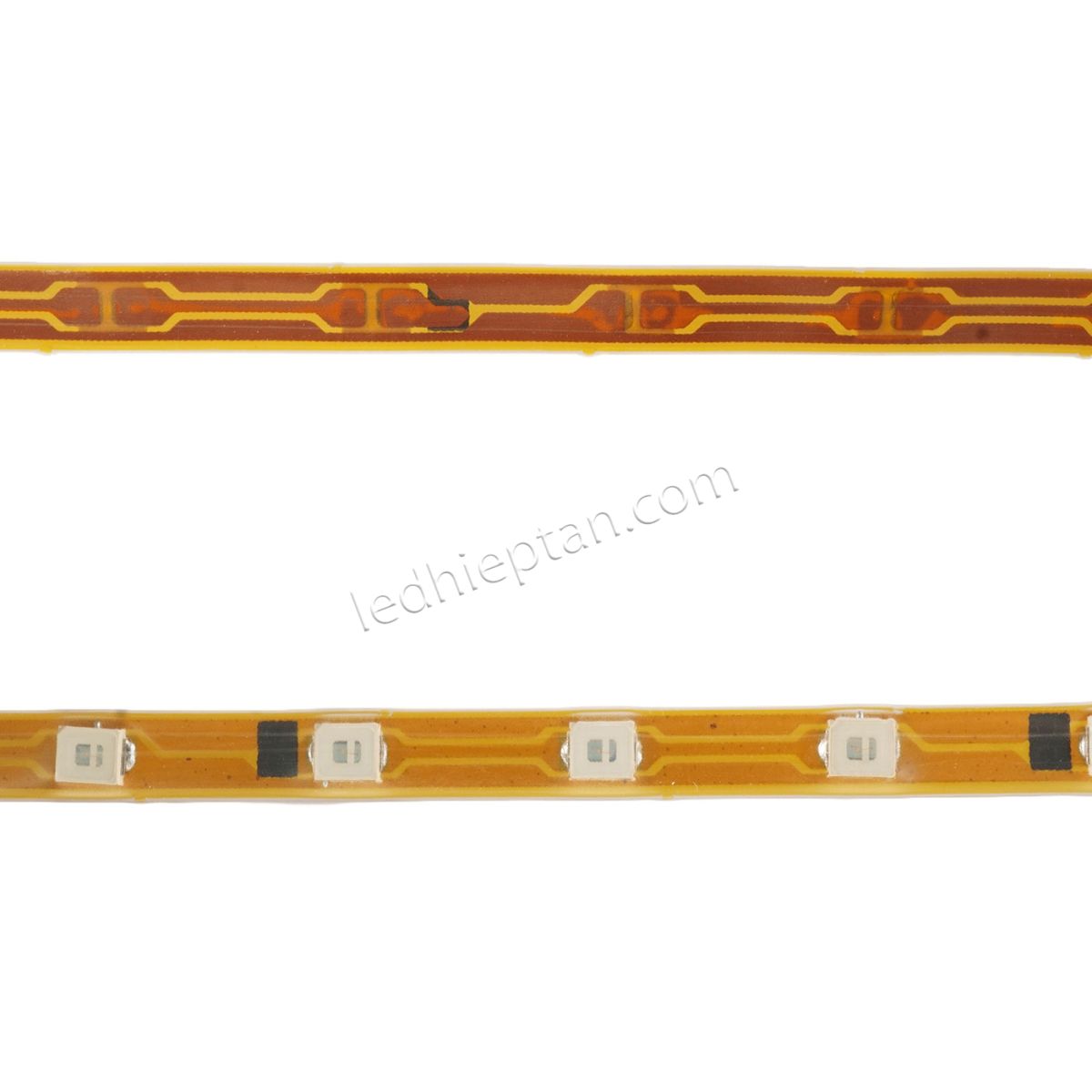 LED dây dán trang trí xe máy, ô tô 45cm 12V xanh lá