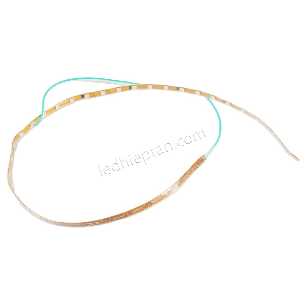 LED dây dán trang trí xe máy, ô tô 45cm 12V xanh lá