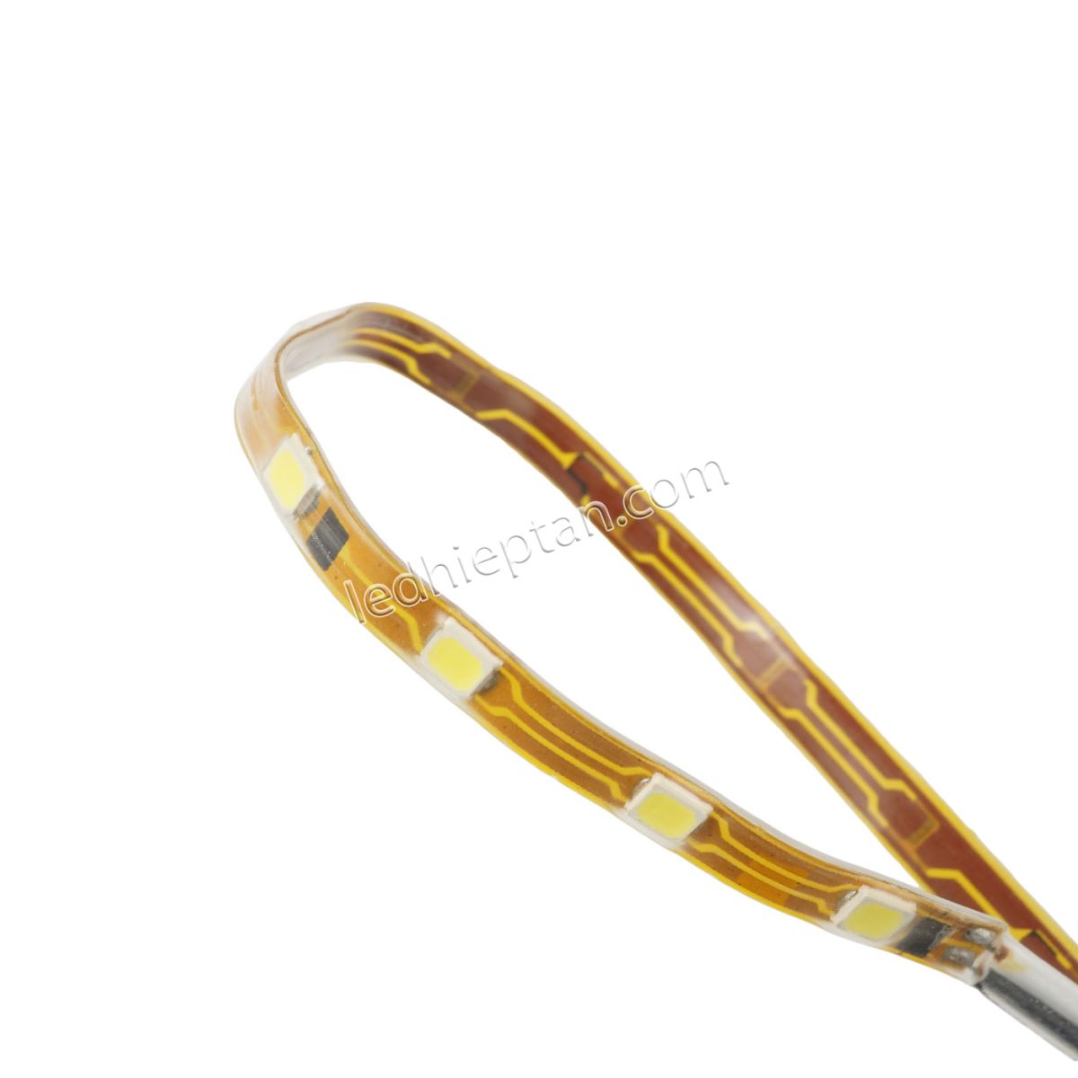 LED dây dán trang trí xe máy, ô tô 90cm 12V trắng