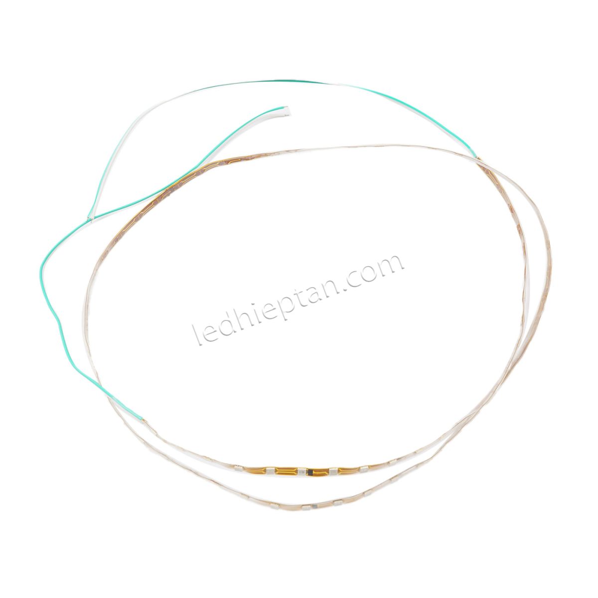 LED dây dán trang trí xe máy, ô tô 90cm 12V xanh lá