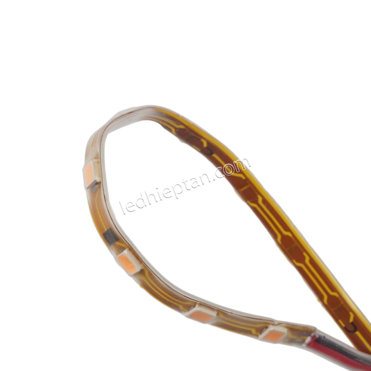LED dây dán trang trí xe máy, ô tô 90cm 12V hồng
