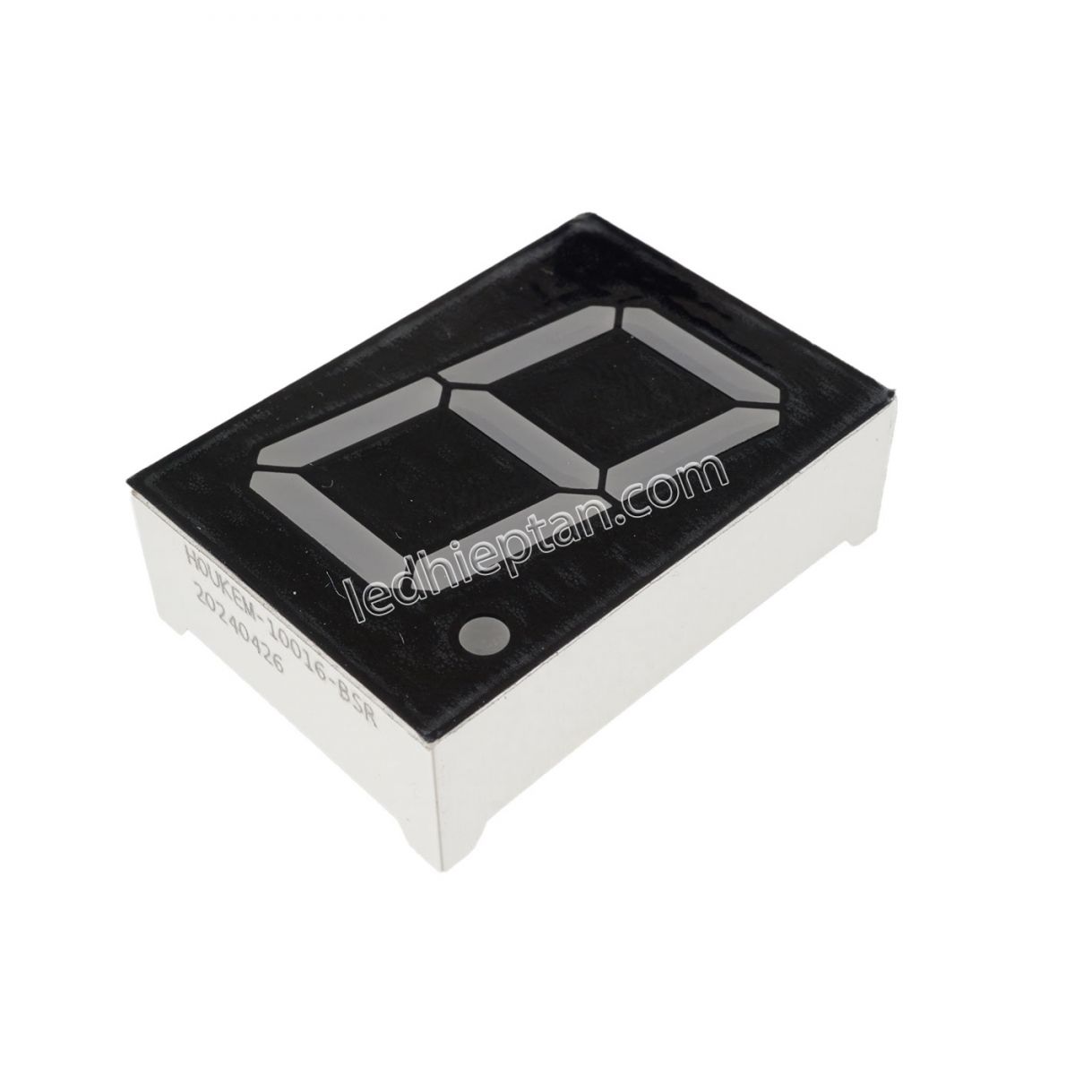 LED 7 Đoạn 1 inch nền đen anode indoor đỏ