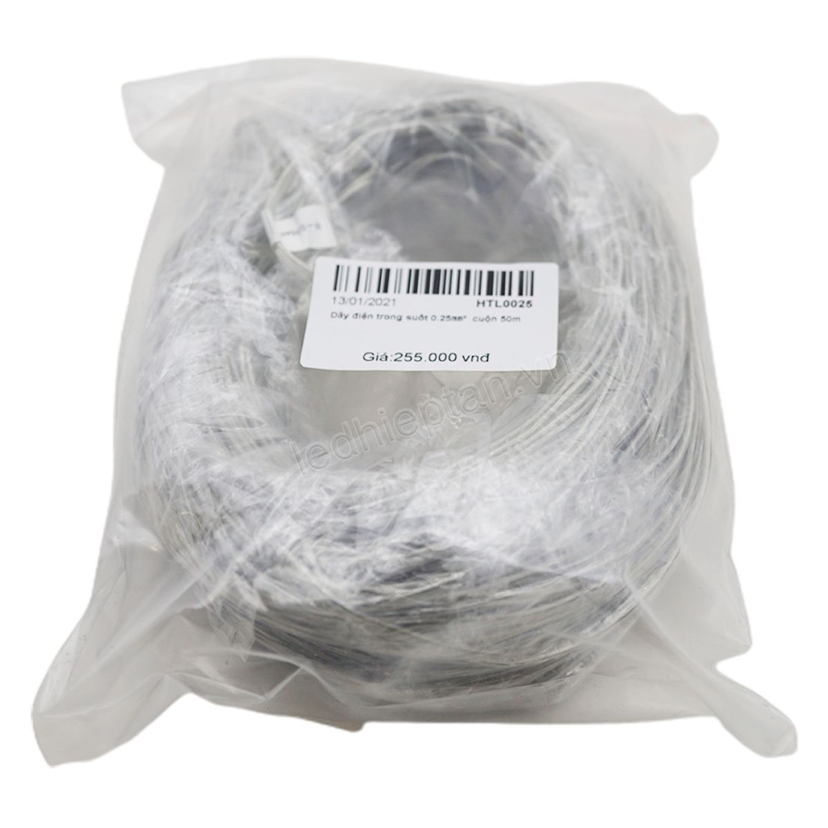 Dây điện trong suốt 0.25㎜² cuộn 50m