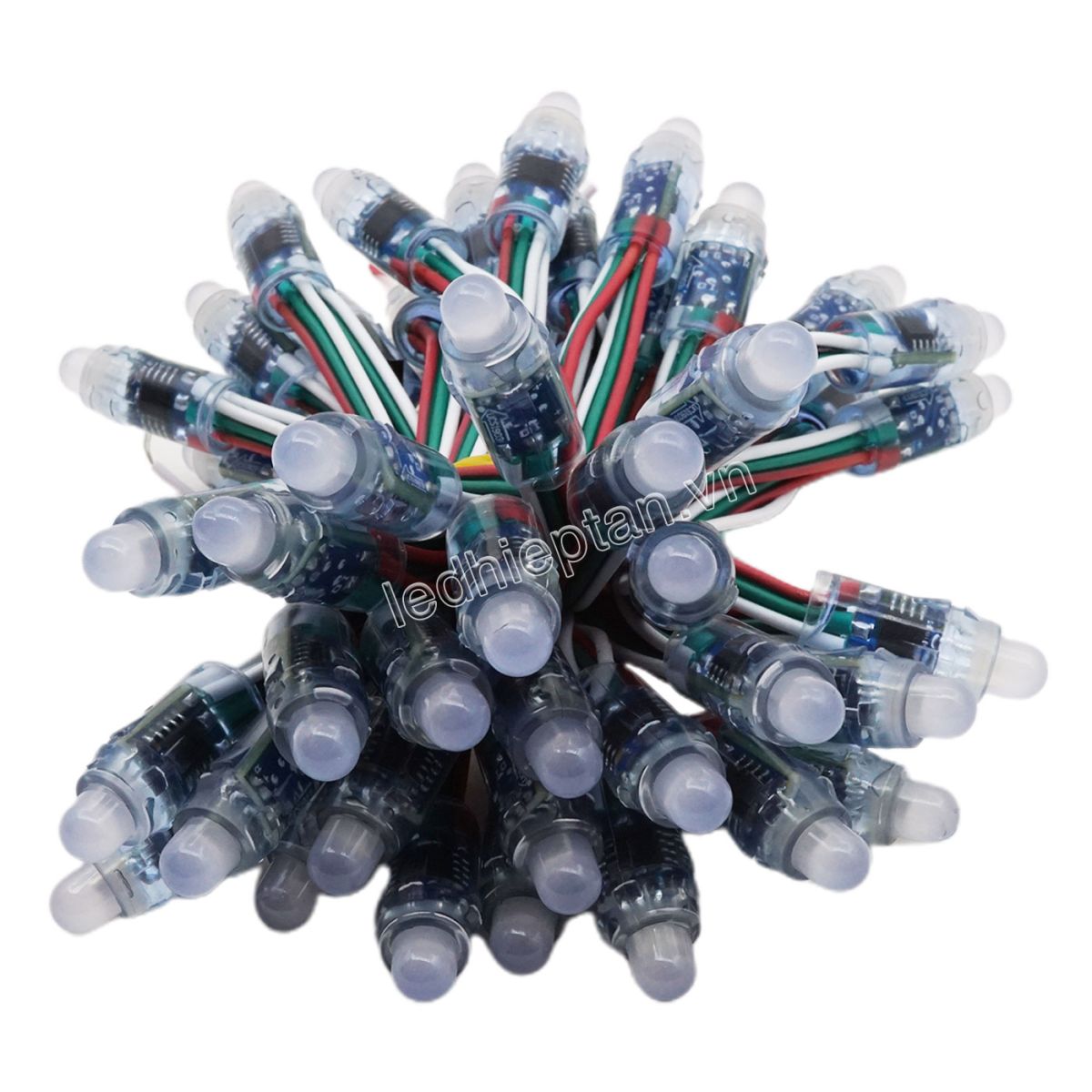 LED ARGB F8 IC1903 dây ngắn HC