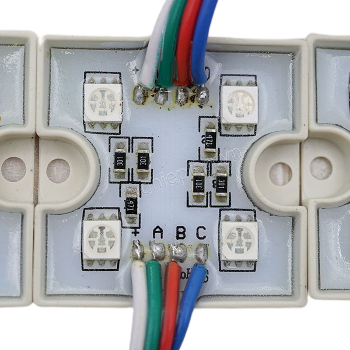 Module 4 bóng 3636 RGB tim 5050 JS