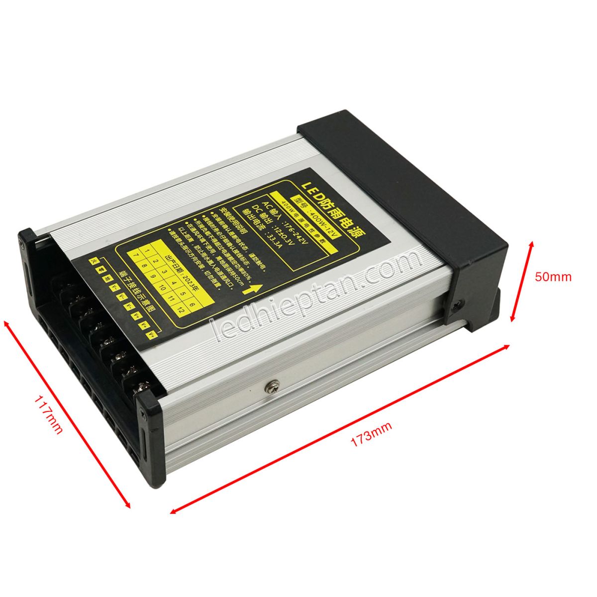 Nguồn 12V33A ngoài trời TYY