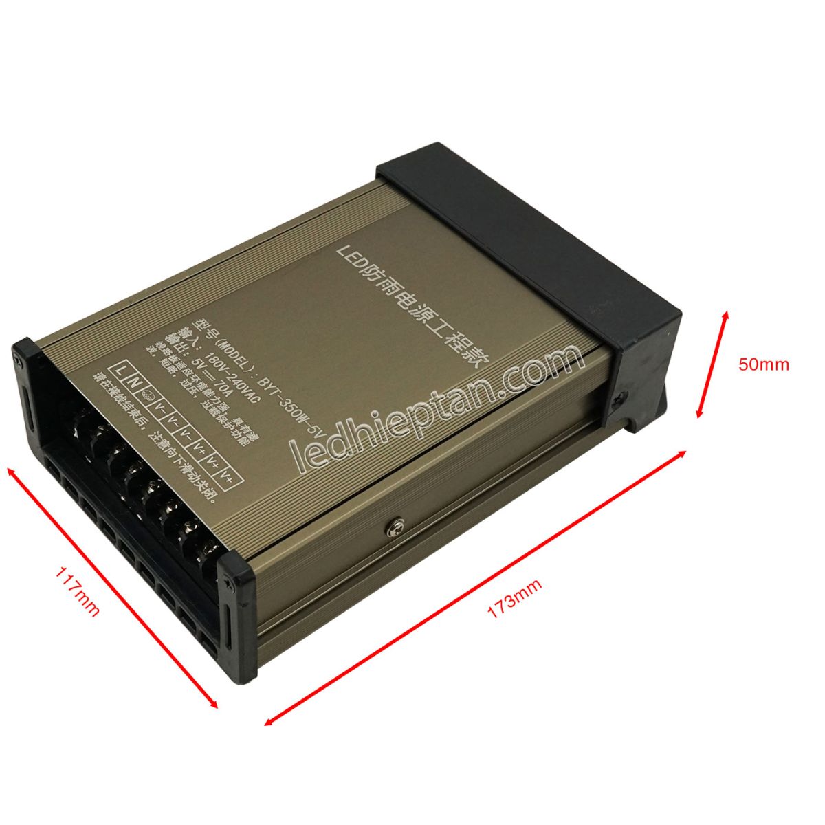 Nguồn 5V70A ngoài trời TYY