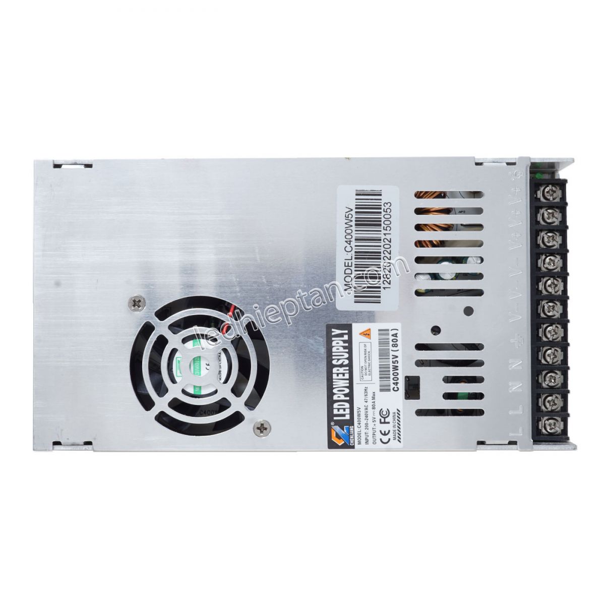 Nguồn 5V80A mỏng chengliang