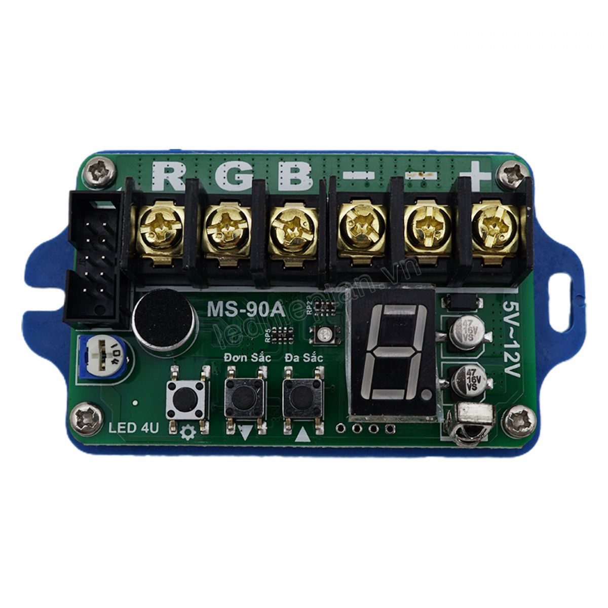 Mạch Điều khiển RGB 90A (music) 4U