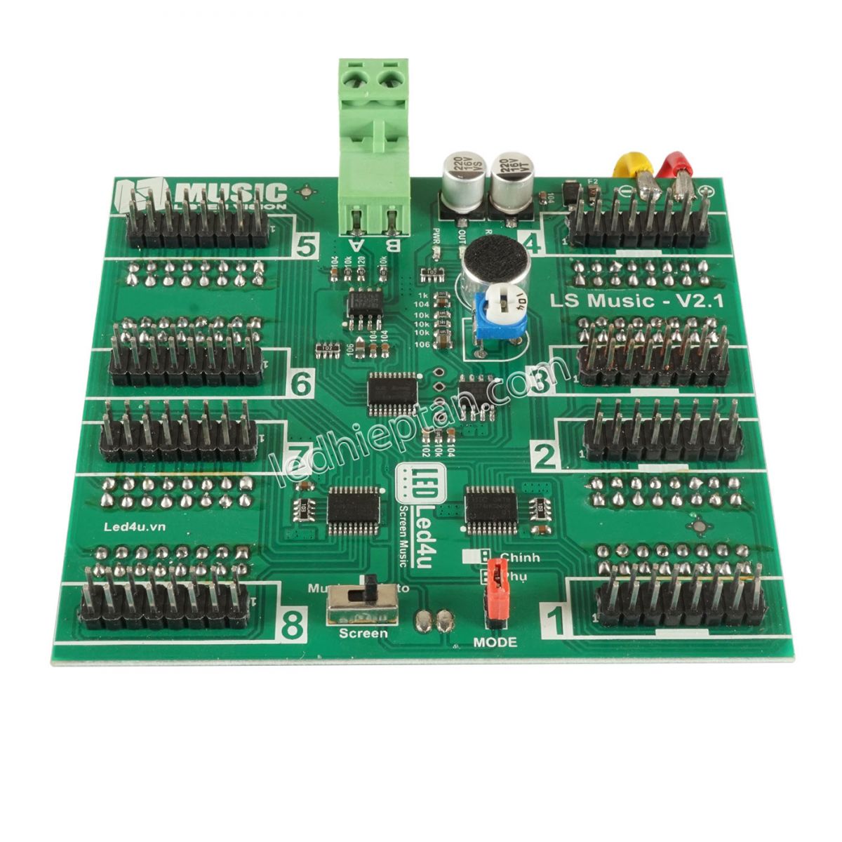 Hub nháy theo nhạc Q1 Plus-75 4U