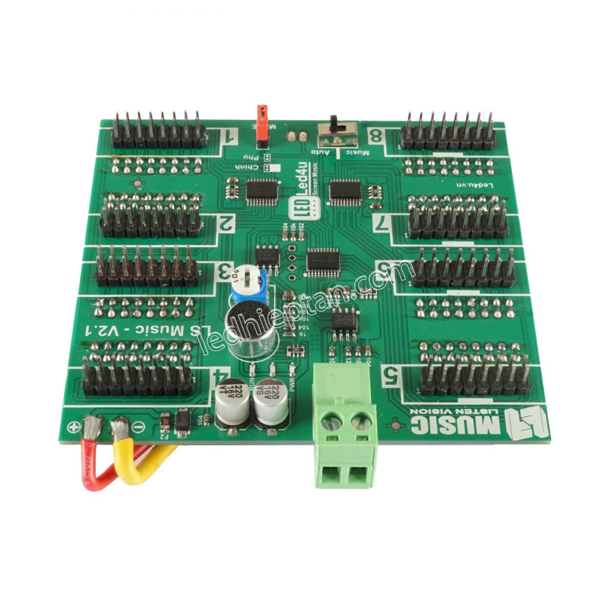 Hub nháy theo nhạc Q1 Plus-75 4U