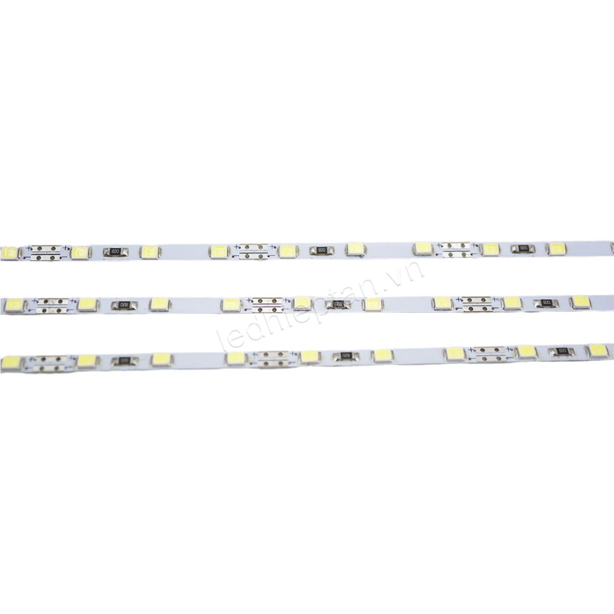 Cây 12v 2835 4mm dài 1m 72LED 11.52w trắng