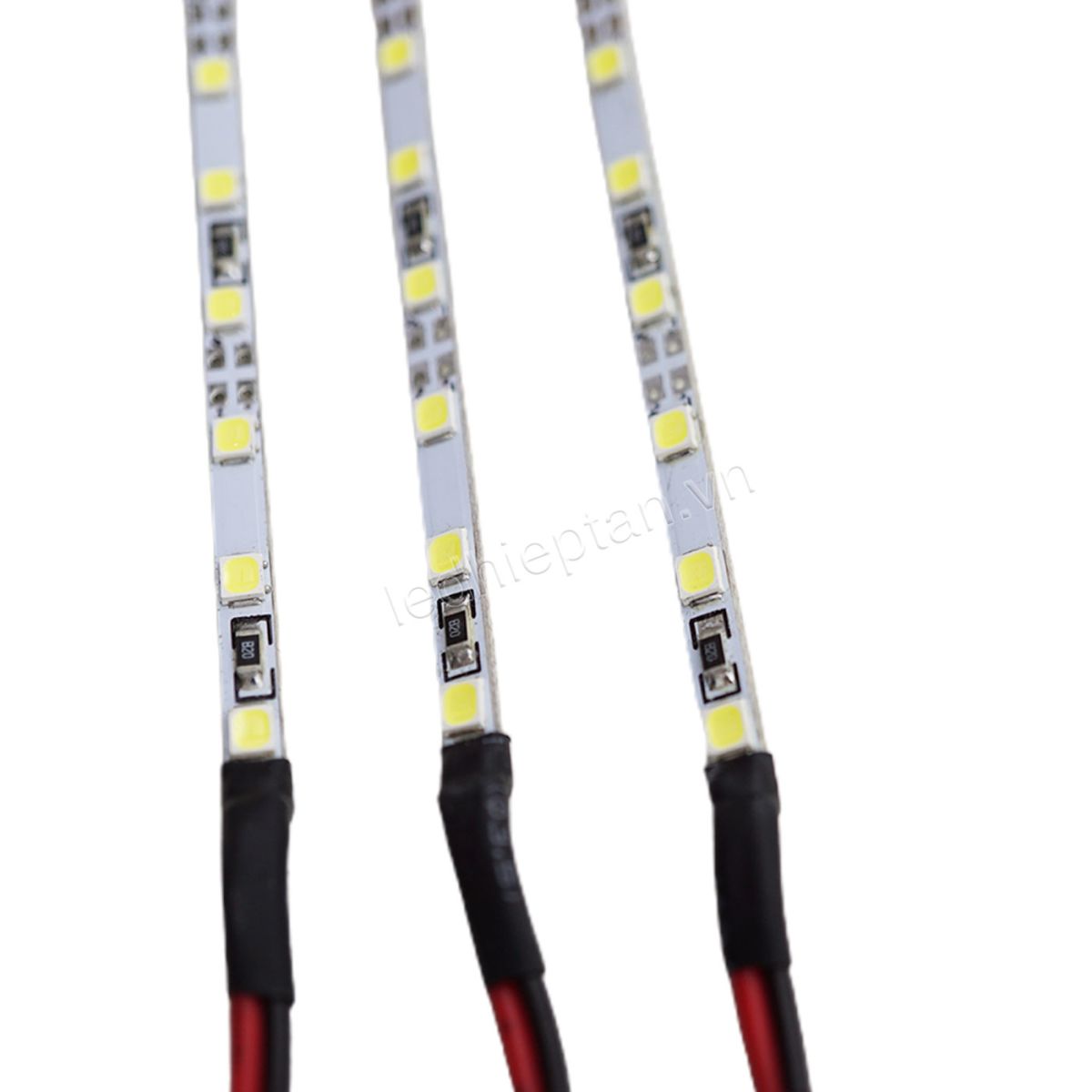 Cây 12v 2835 4mm dài 1m 90led 14.4w trắng