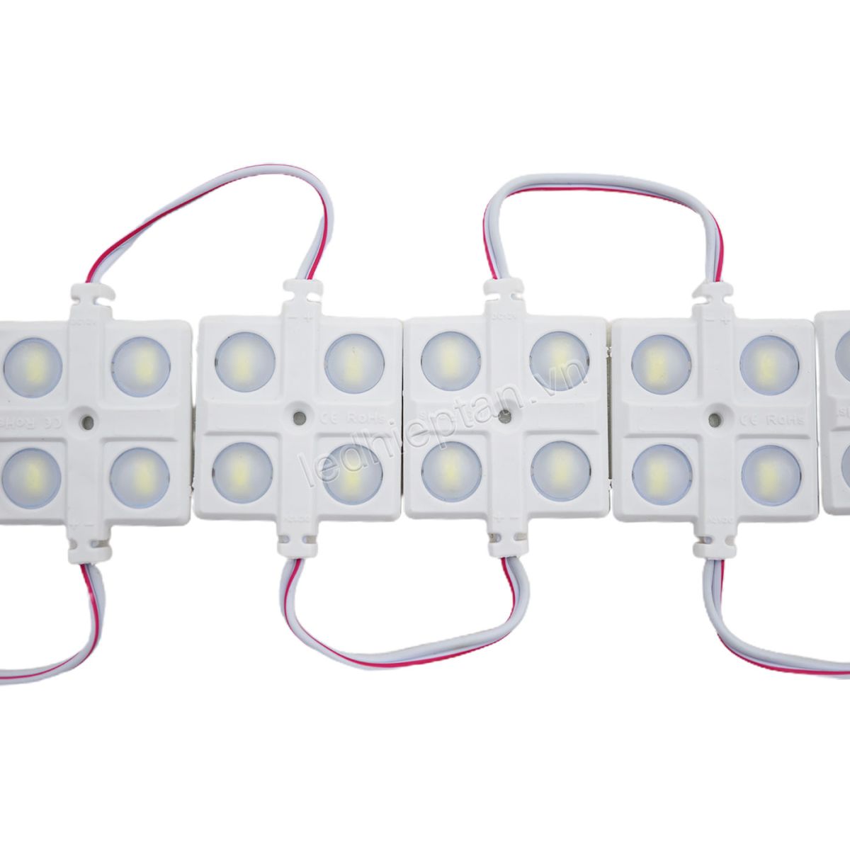 Module 4 bóng 3535 trắng lồi 1.5w 150lm tim 5730