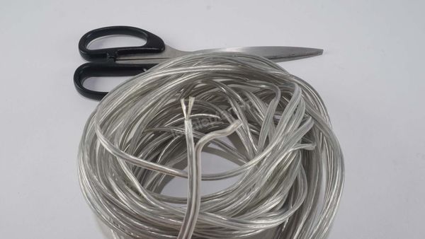 Dây điện trong suốt 0.75㎜² cuộn 15m