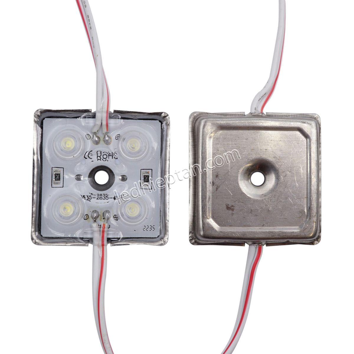 Module 4 bóng lồi chống nước 3535 trắng tim 2835 JS
