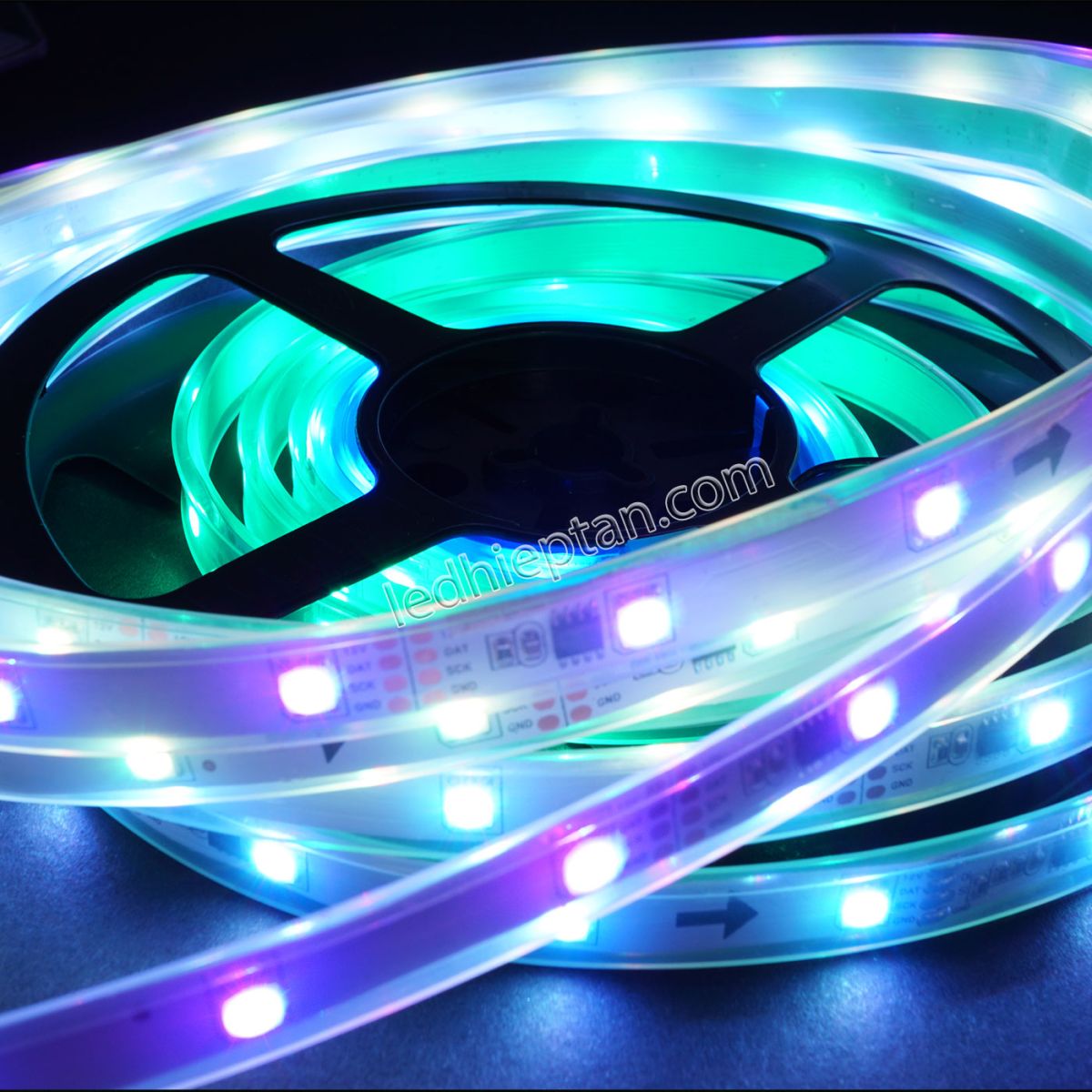 LED dây 6803 ARGB 30LED 10IC IP67 IC 8 chân