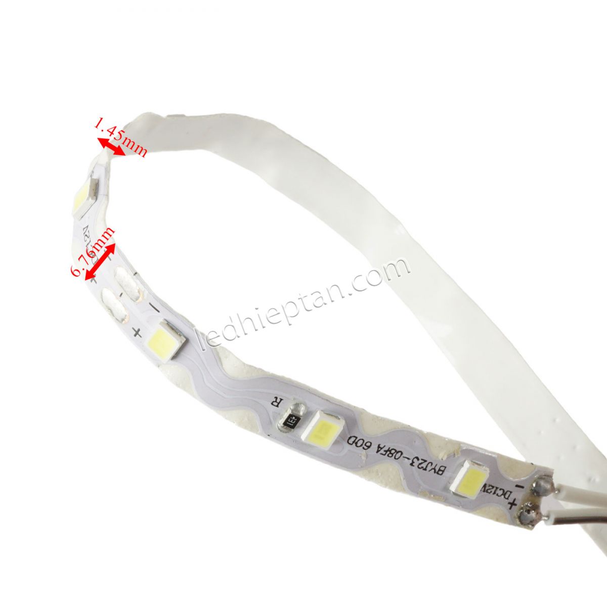 Dây Ziczac 2835- S 60led IP20 trắng 12V cuộn 10m