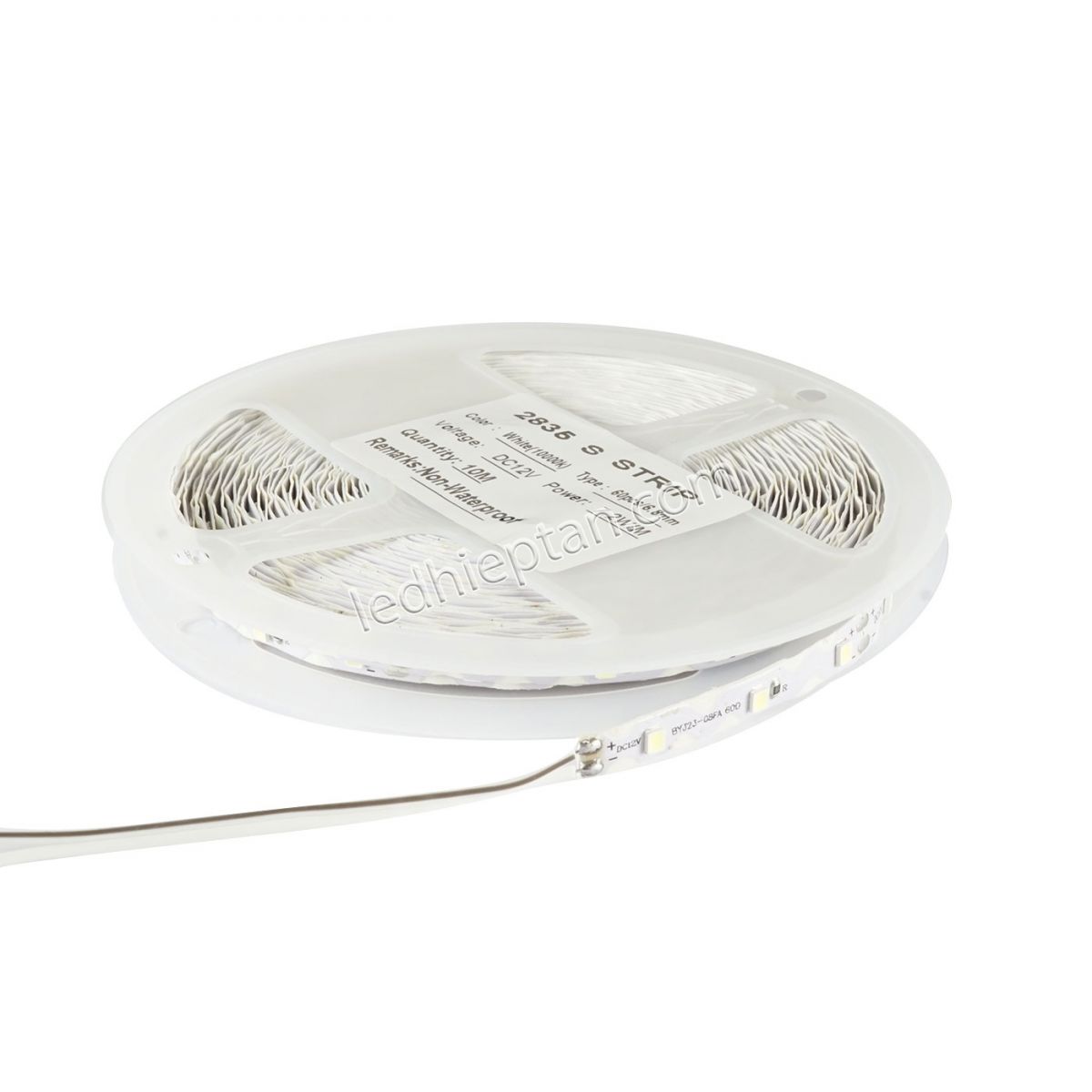 Dây Ziczac 2835- S 60led IP20 trắng 12V cuộn 10m