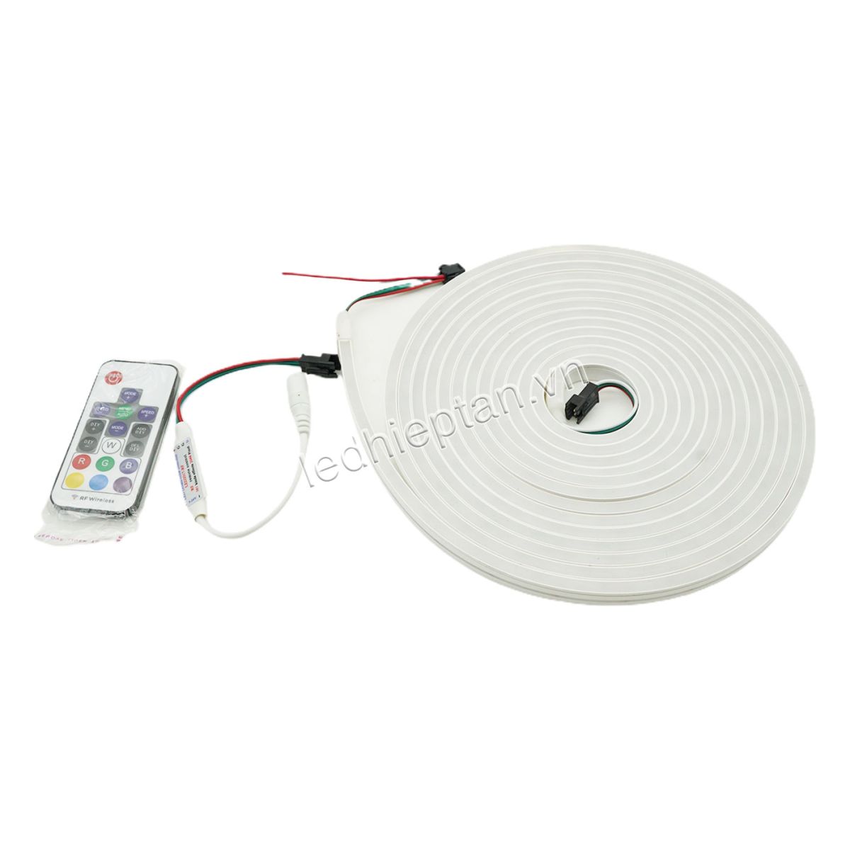 Cuộn led neon full 12V 3838 96LED 32IC IP67 6*12 1903 Lota