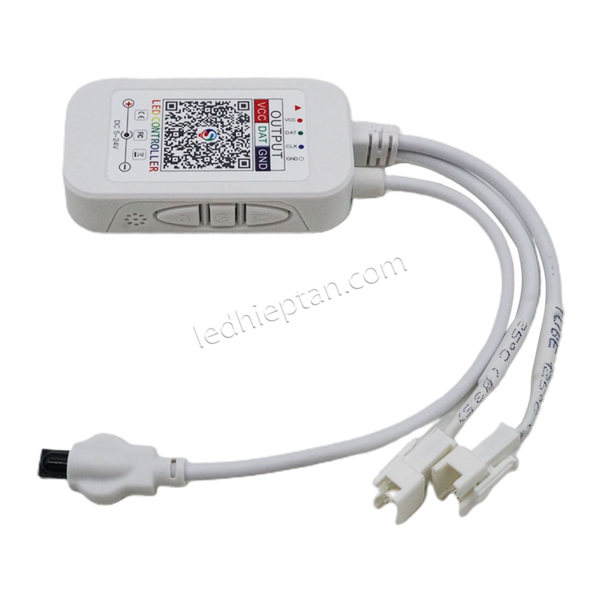 Điều khiển LED full màu nháy theo nhạc ic1903 bluetooth+remote