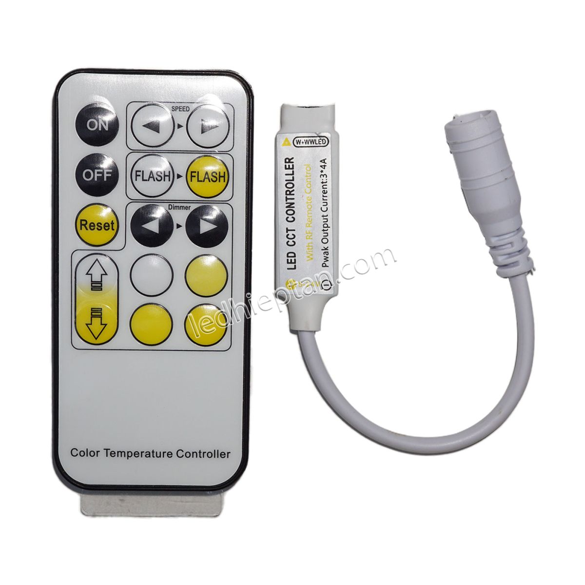 Điều khiển nhiệt độ màu Trắng/ Trắng ấm
