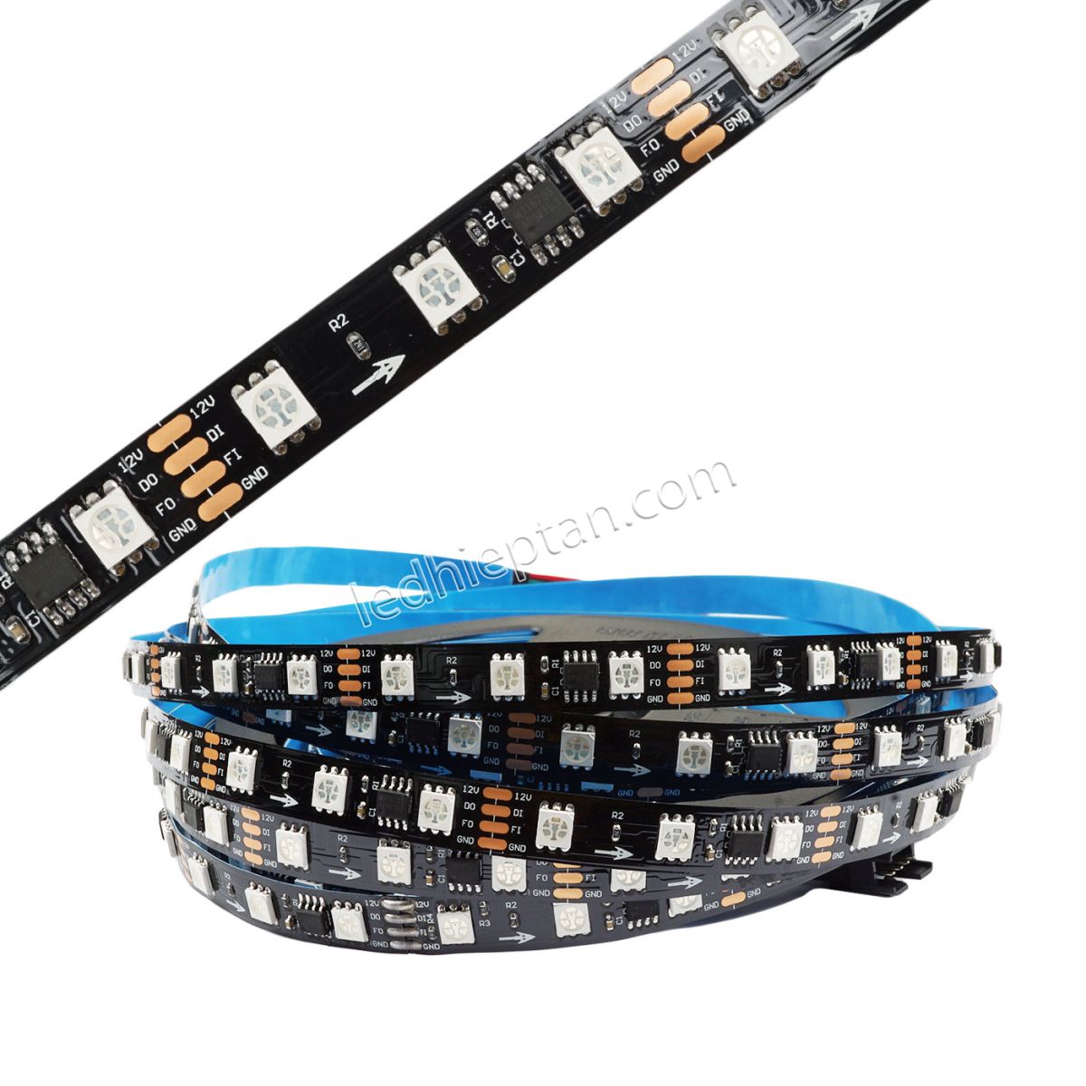 Cuộn LED ARGB 16703 60LED 20IC 12V 5m/c