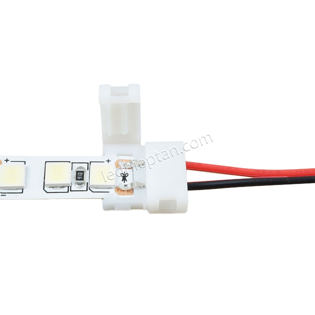 Đầu nối nhanh led dây đơn màu 2 đầu kẹp(bịch 10 sợi)